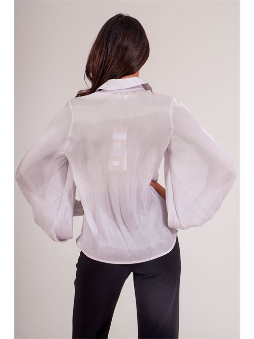 Camicia in organza twins fantasy | T5131SILVER